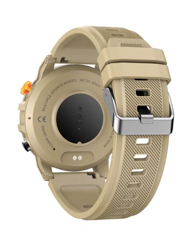 Smart Watch med puls- og blodtryksmåler Gul