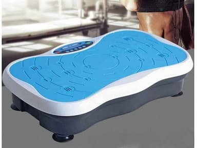 Fitness Body Vibration Plate - Blå Vibro Shaper 53cm