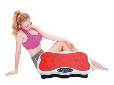 Fitness Body Vibration Plate - Blå Vibro Shaper 53cm