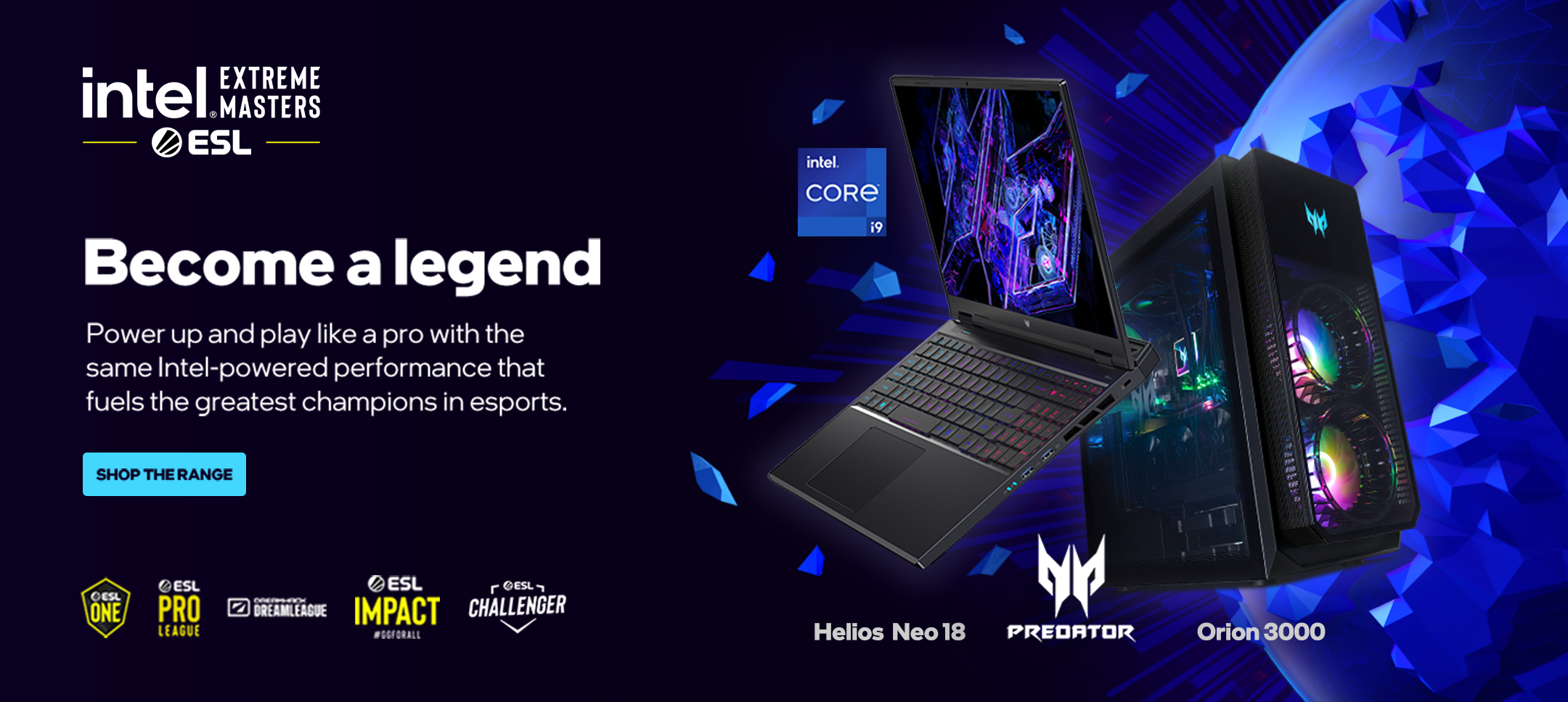 Intel ESL gaming