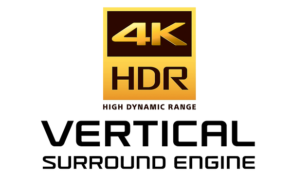 4K HDR - Vertical surround engine